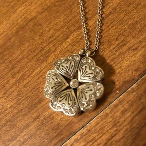 Brighton heart/flower necklace (Blooming Hearts)